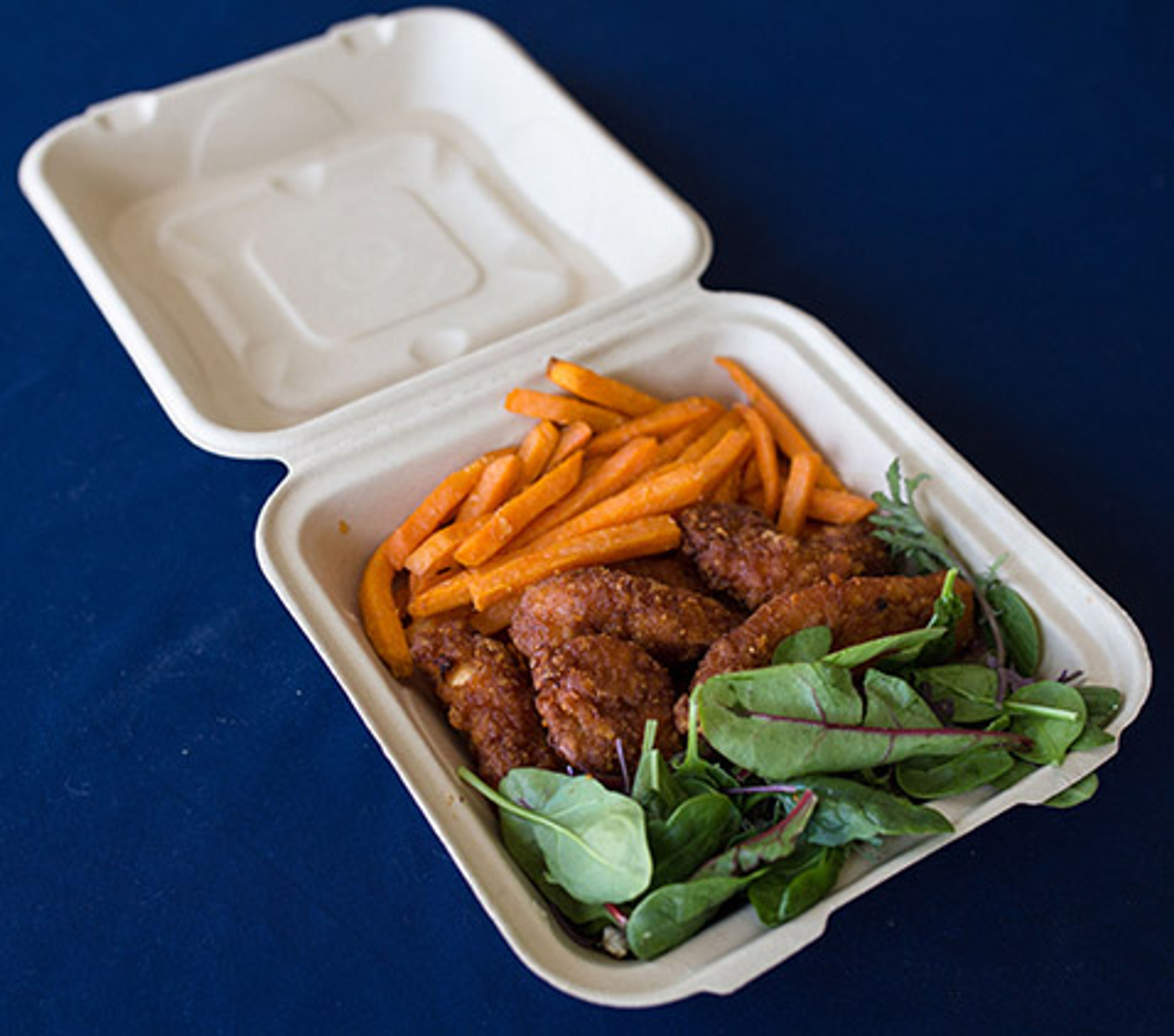 Compostable Fiber Clamshells | No PFAS | 300/Case - Image 3