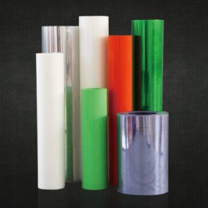 High-transparency PET plastic sheet material for food-grade packaging