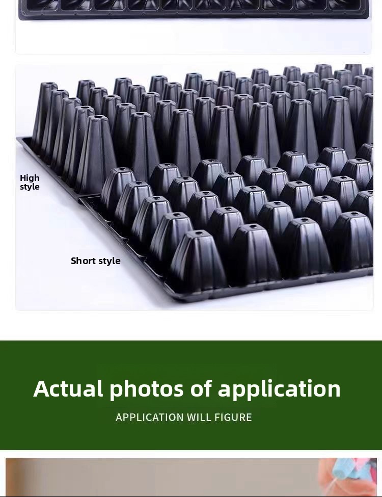 Plastic seedling tray/Nursery blister tray/Seed starting tray - Image 5