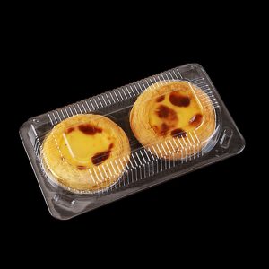 Egg tart blister tray、Disposable egg tart packaging、Bakery egg tart holder、Custom egg tart blister pack、Eco-friendly egg tart box
