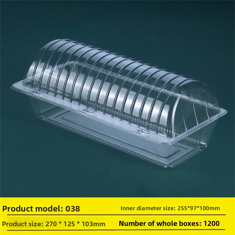 Sandwich blister pack、Croissant packaging tray、Pastry blister box - Image 2