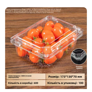 Fruit & vegetable blister tray、Disposable produce packaging tray