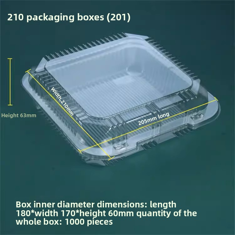Sandwich blister pack、Croissant packaging tray、Pastry blister box - Image 4