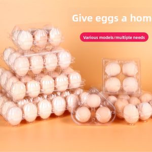 Egg packaging trays